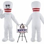 Bowls Mascot Costume