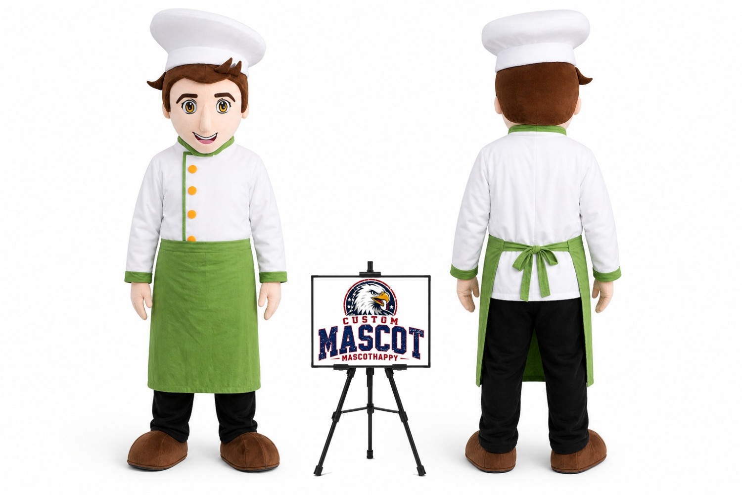 Boy Chef Mascot Costume for Food Events Boy Chef Mascot Costume for Food Events