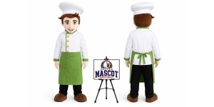Boy Chef Mascot Costume for Food Events Boy Chef Mascot Costume for Food Events