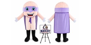 Brain Mascot Costume Brain Mascot Costume