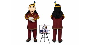 Brave Mascot Costume Brave Mascot Costume