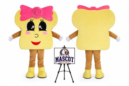 Bread Mascot Costume for Food Events