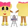 Bread Mascot Costume for Food Events