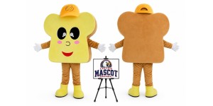 Bread Mascot Costume for Food Events Bread Mascot Costume for Food Events