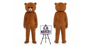 Bear Cartoon Mascot Costume Bear Cartoon Mascot Costume
