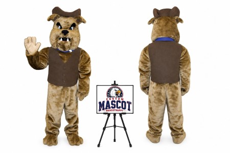 Bulldog Mascot Costume