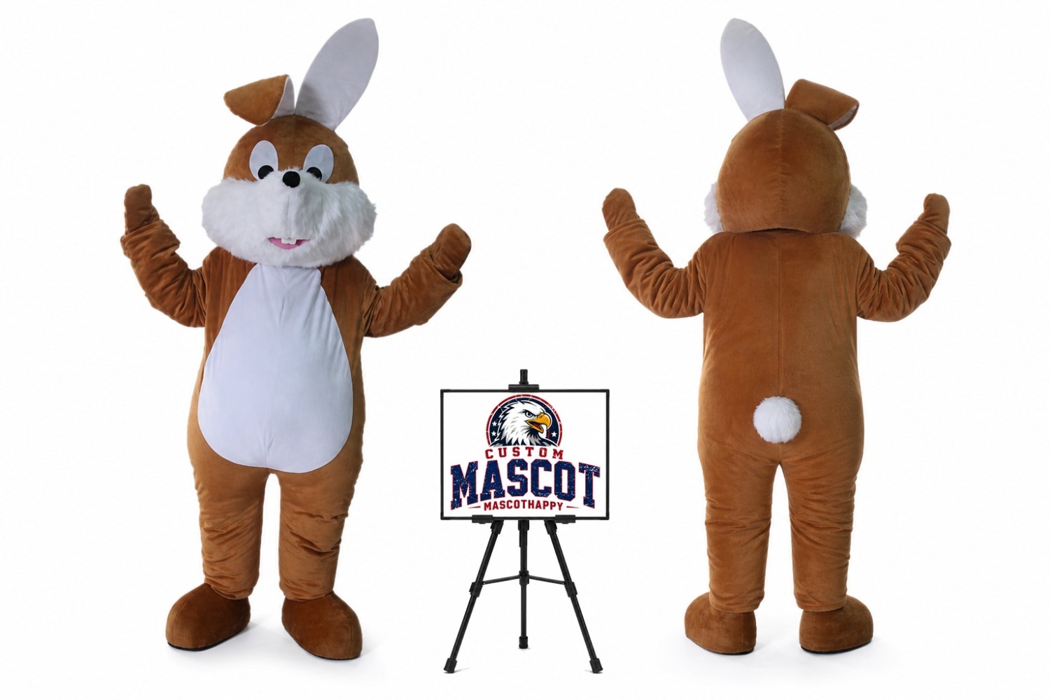 Bunny Rabbit Easter Mascot Costume for Easter Events Bunny Rabbit Easter Mascot Costume for Easter Events
