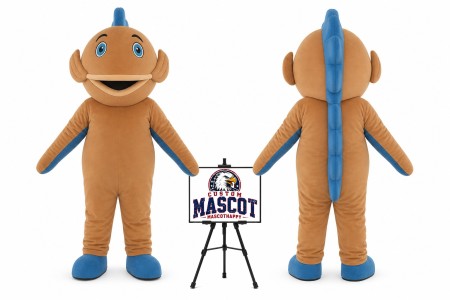Clown Fish Jumping Fish Mascot Costume for Parties