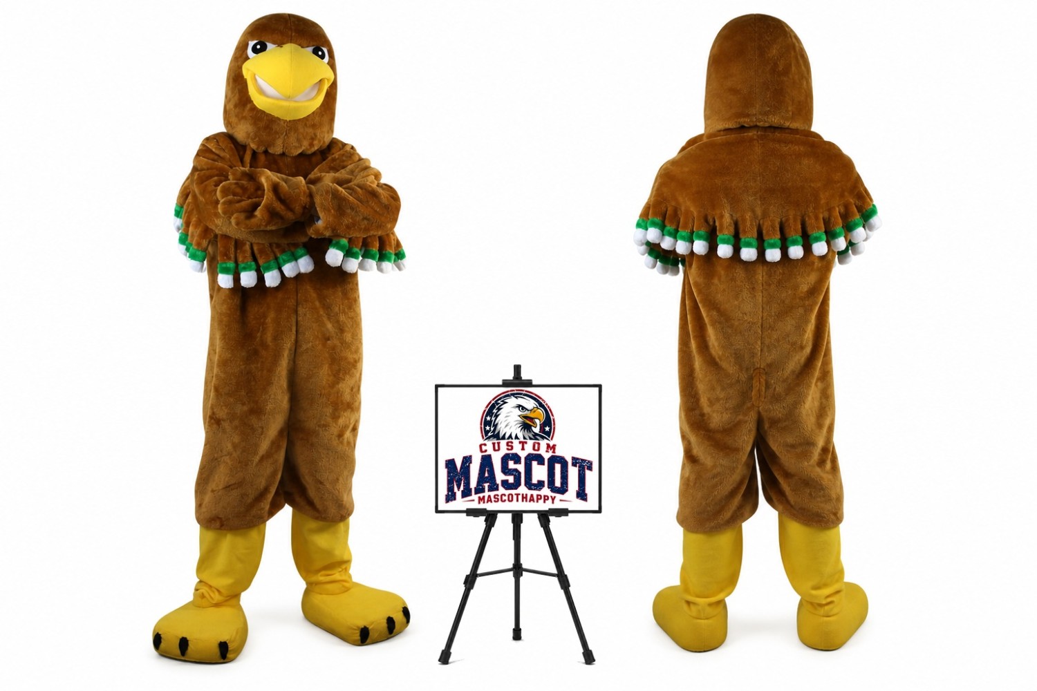 Eagle Cartoon Mascot Costume Eagle Cartoon Mascot Costume