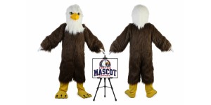 Eagle Long Hair Mascot Costume Eagle Long Hair Mascot Costume