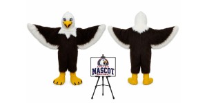 Eagle Long Wool Mascot Costume Eagle Long Wool Mascot Costume