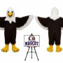 Eagle Long Wool Mascot Costume