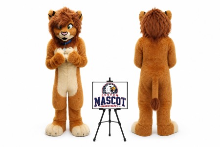 Fursuit Wolf Mascot Costume