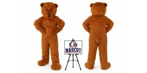 Grizzy Bear Mascot Costume Grizzy Bear Mascot Costume