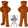 Grizzy Bear Mascot Costume