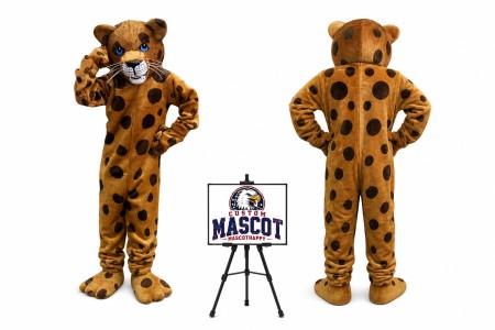 Leopard Mascot Costume