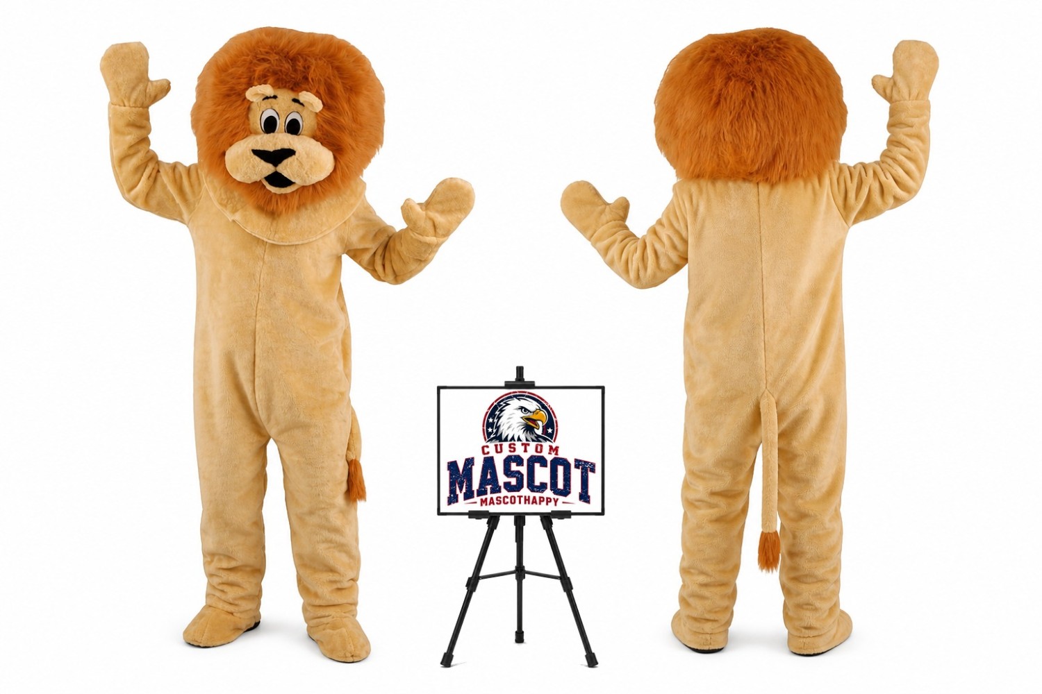 Lion Mascot Costume Lion Mascot Costume