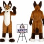 Long Fur Wolf Dog Fursuit Mascot Furry Costume Mascot Costume