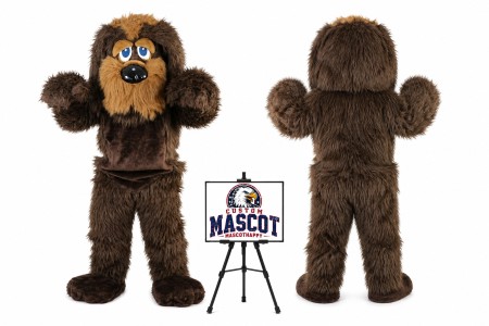 Long Hairy Dog Mascot Costume