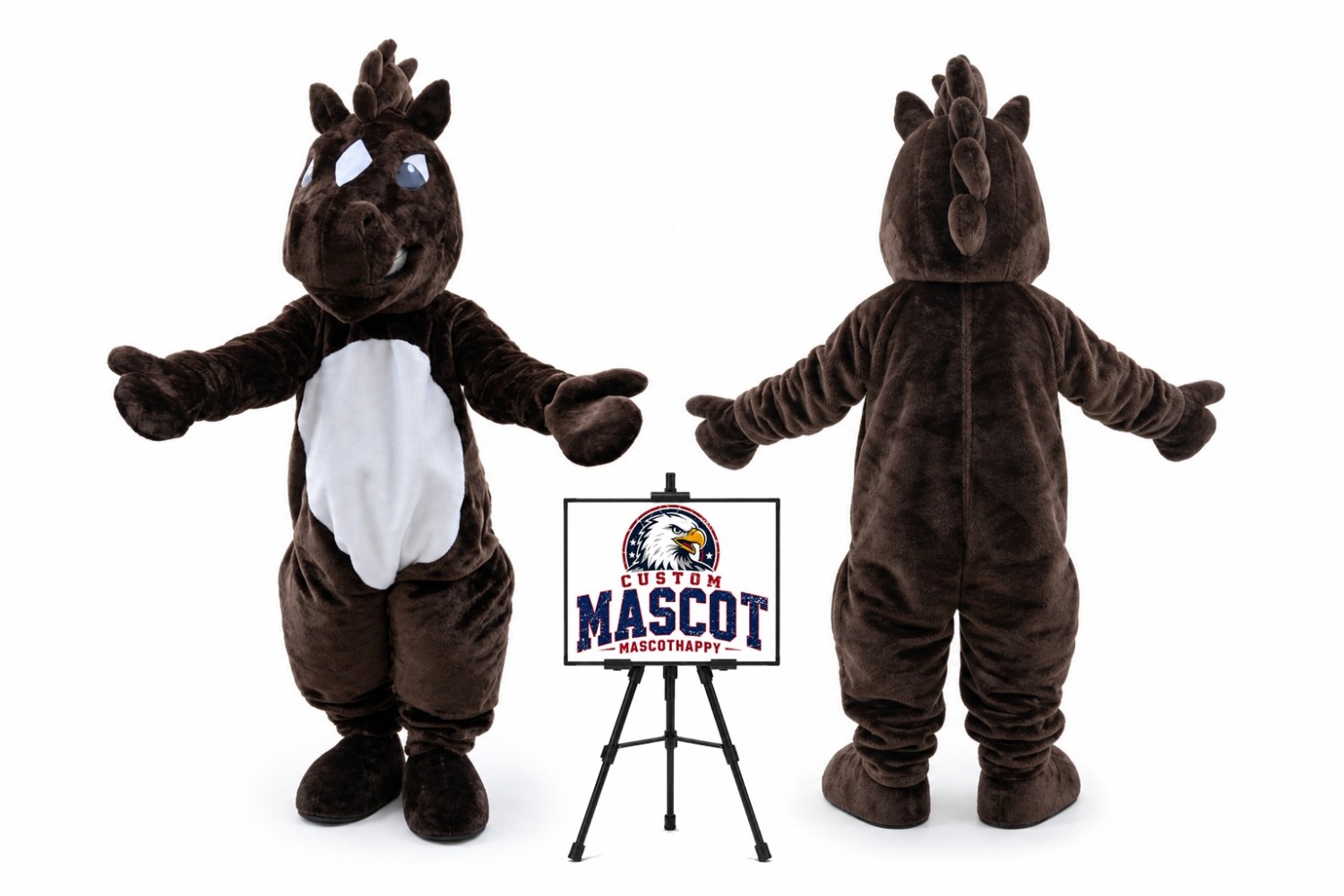 Mustang Mascot Costume Mustang Mascot Costume