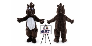 Mustang Mascot Costume Mustang Mascot Costume
