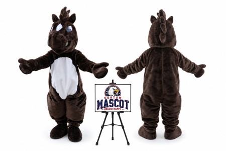 Mustang Mascot Costume