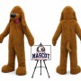 Poodle Dog Mascot Costume
