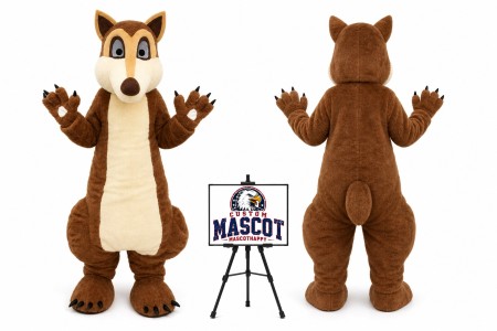 Squirrel Mascot Costume