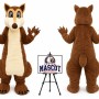 Squirrel Mascot Costume