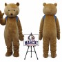 Teddy Bear Adult Mascot Costume