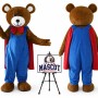 Teddy Bear Mascot Costume
