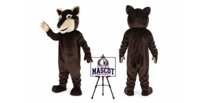 Wolf Mascot Costume Wolf Mascot Costume