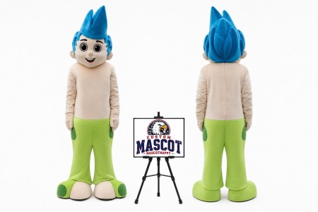 Bubble Boy Mascot Costume