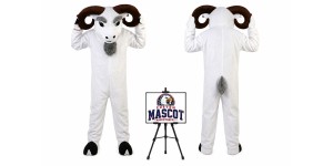 Buck Ram Mascot Costume Buck Ram Mascot Costume