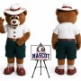 Buddy Bear Crealy Park In Devon Mascot Costume