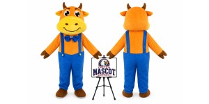Bull Cow Mascot Costume Bull Cow Mascot Costume