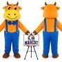 Bull Cow Mascot Costume