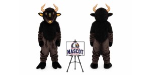 Bull Cattle Cow Mascot Costume Bull Cattle Cow Mascot Costume