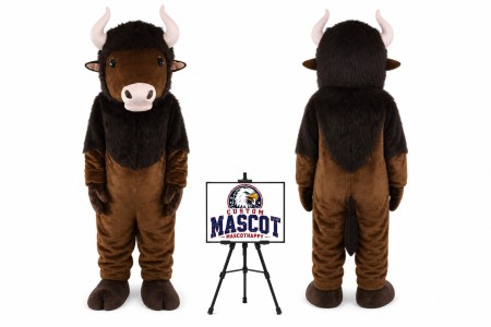 Bull Cow Mascot Costume