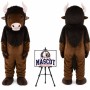 Bull Cow Mascot Costume