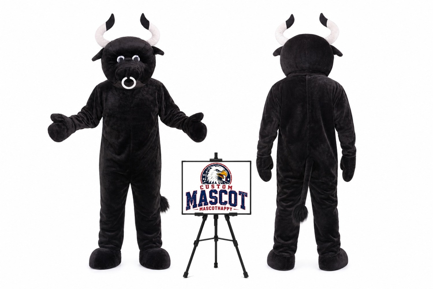 Bull Deluxe Mascot Costume Bull Deluxe Mascot Costume