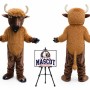 Bull Mascot Cattle Cow Costume Mascot Costume