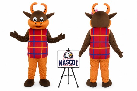 Bull Mascot Costume