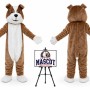 Bulldog Mascot Bull Dog Costume Mascot Costume