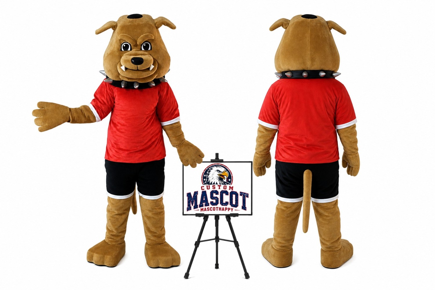 Bulldog Mascot Costume Bulldog Mascot Costume