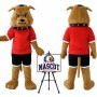 Bulldog Mascot Costume