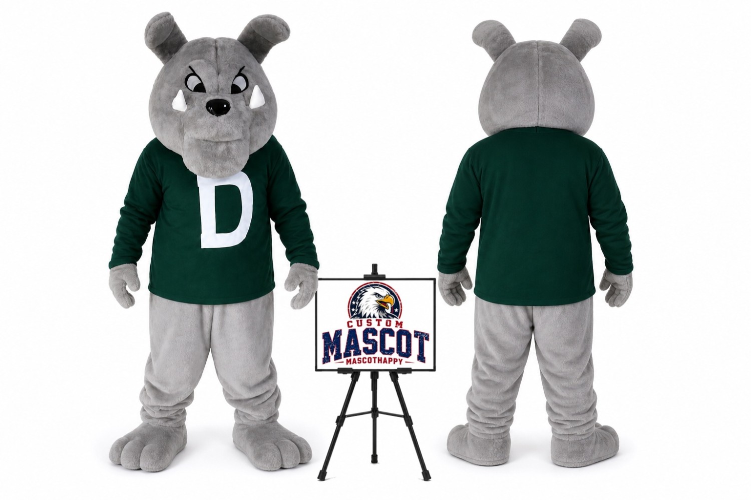Bulldog Mascot Costume Bulldog Mascot Costume