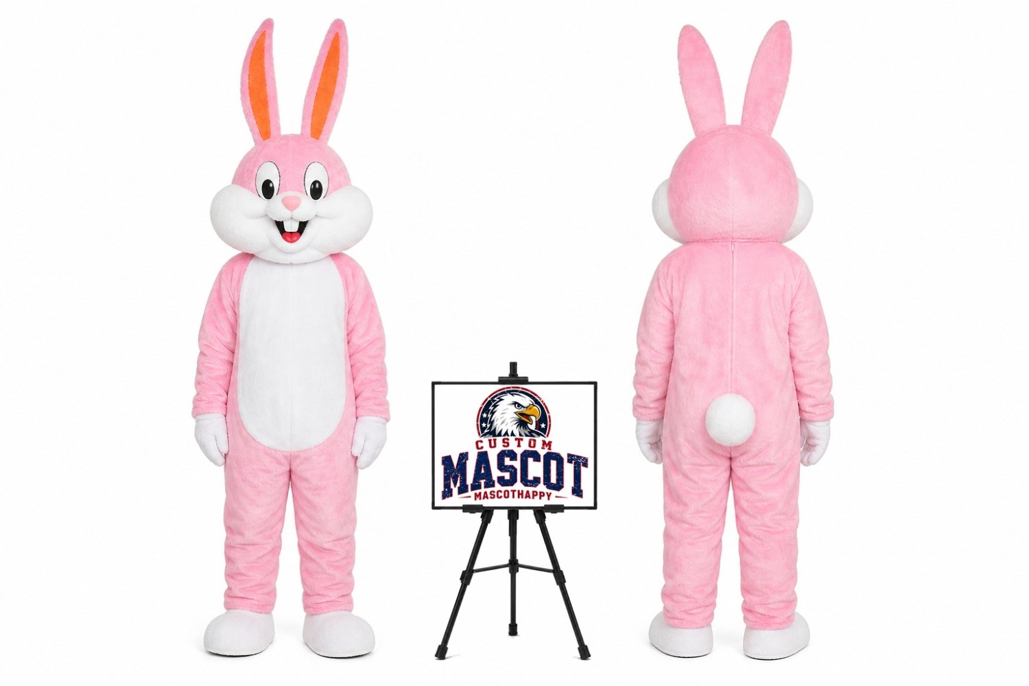Bunny Rabbit Easter Mascot Costume for Easter Events Bunny Rabbit Easter Mascot Costume for Easter Events