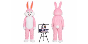 Bunny Rabbit Easter Mascot Costume for Easter Events Bunny Rabbit Easter Mascot Costume for Easter Events