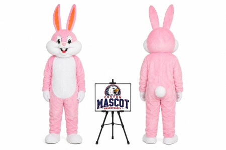 Bunny Rabbit Easter Mascot Costume for Easter Events